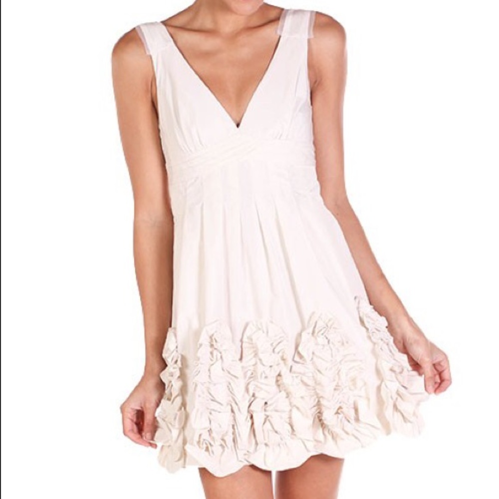BCBGMaxAzria ‘Taffeta’ Mini Dress